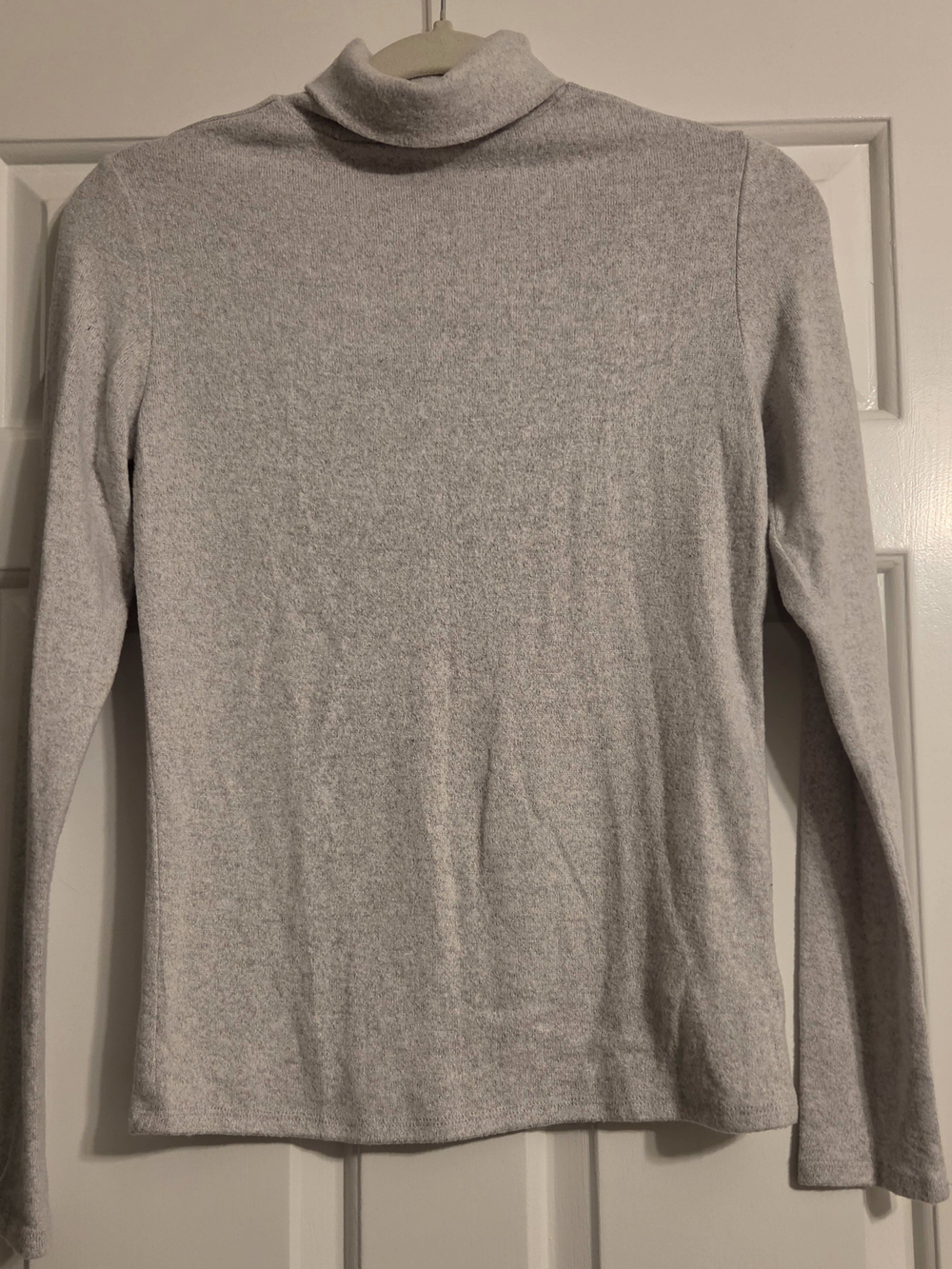 NWT Express Heather Gray Turtleneck Sweater Top Women’s Small